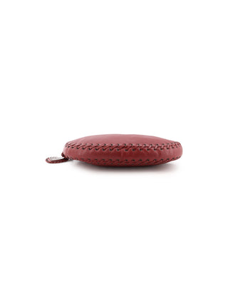 Whipstitch Wooden Handle Hobo Bag