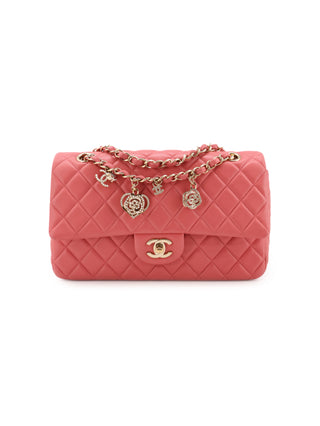 Valentine's Charms Medium Single Flap Bag