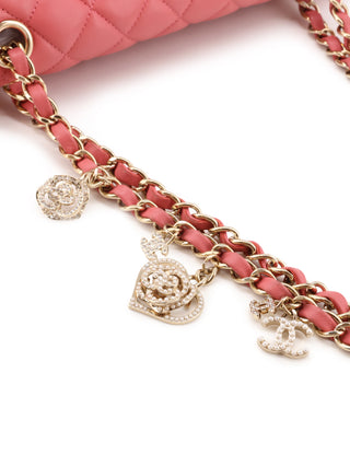 Valentine's Charms Medium Single Flap Bag