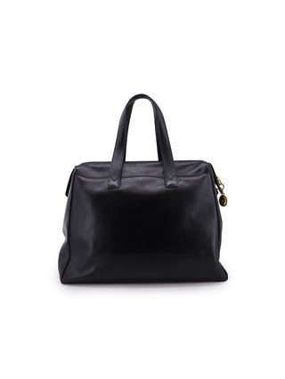 Lady Dior Leather Shoulder Bag