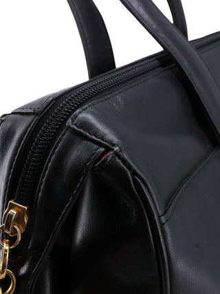 Lady Dior Leather Shoulder Bag