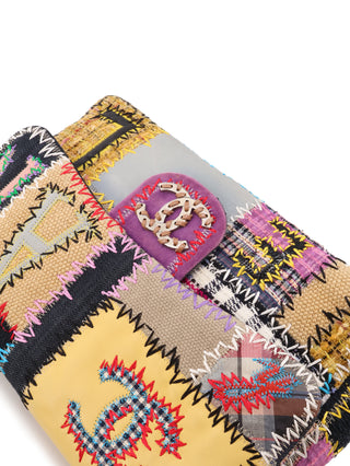 Patchwork Jumbo Classic Flap Shoulder Bag
