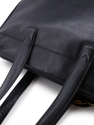 Lady Dior Leather Shoulder Bag
