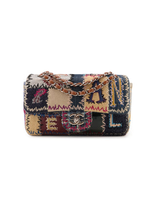 Patchwork Medium Classic Flap Shoulder Bag