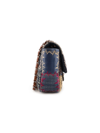Patchwork Medium Classic Flap Shoulder Bag