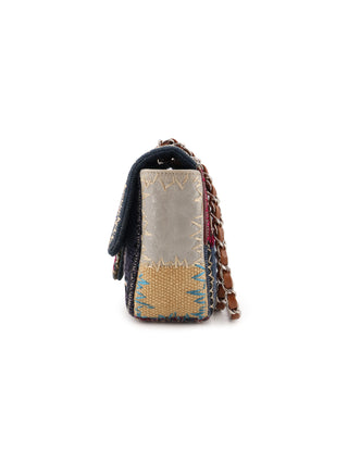 Patchwork Medium Classic Flap Shoulder Bag
