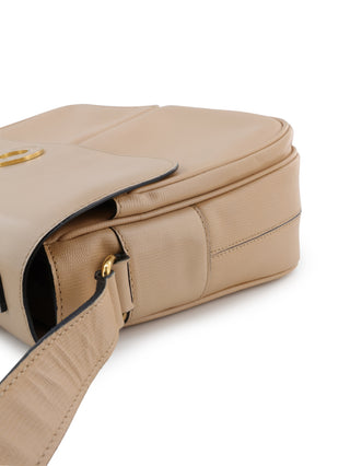Round Motif Messenger Bag