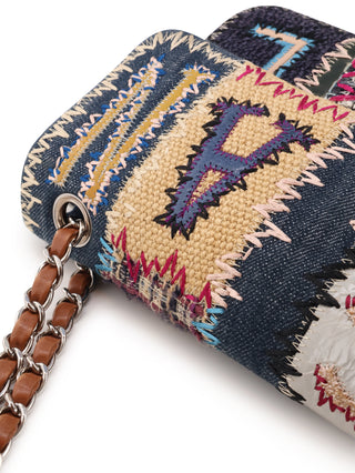 Patchwork Medium Classic Flap Shoulder Bag