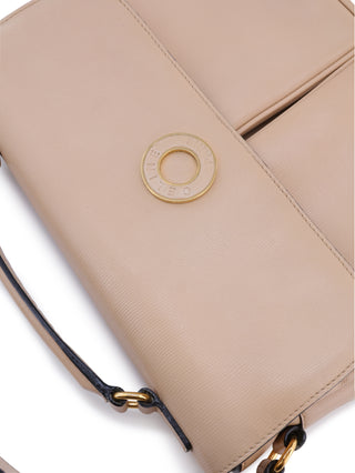 Round Motif Messenger Bag