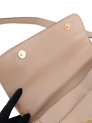 Round Motif Messenger Bag