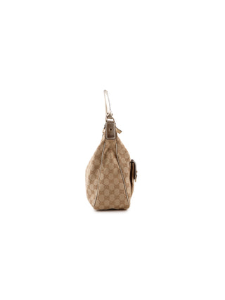 GG Twin Pocket Hobo Shoulder Bag