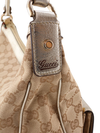 GG Twin Pocket Hobo Shoulder Bag