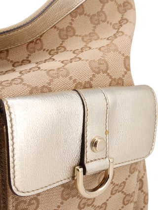 GG Twin Pocket Hobo Shoulder Bag