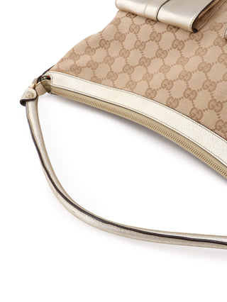 GG Twin Pocket Hobo Shoulder Bag