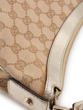 GG Twin Pocket Hobo Shoulder Bag