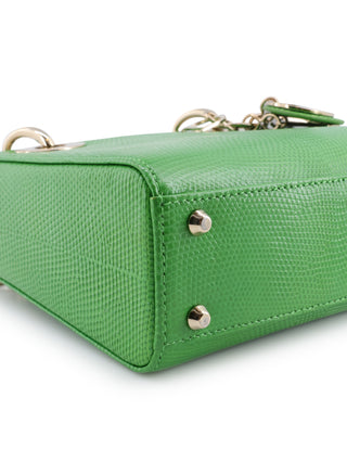 Lady Dior Lizard Mini Handbag