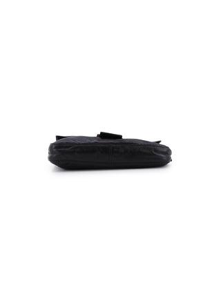 Leather Baguette Shoulder Bag