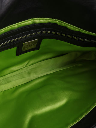 Leather Baguette Shoulder Bag