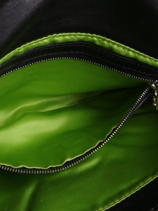 Leather Baguette Shoulder Bag