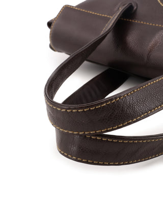 Stitched CC Flap Shoulder Bag