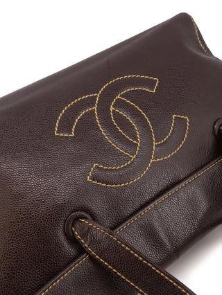 Stitched CC Flap Shoulder Bag