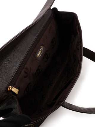 Stitched CC Flap Shoulder Bag