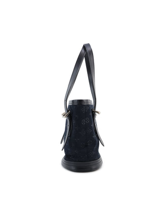 Mini Satin Bucket Tote