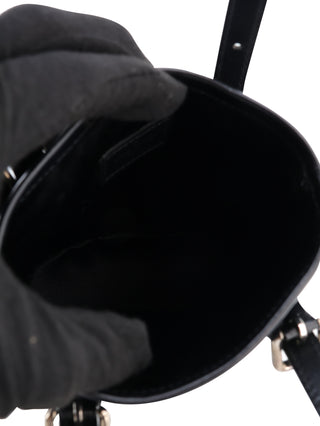 Mini Satin Bucket Tote