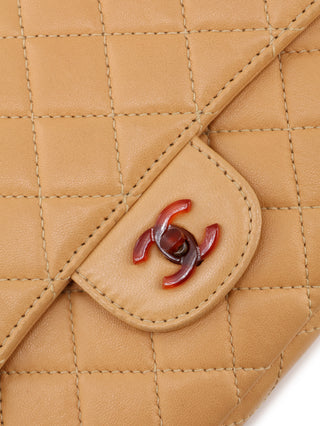 Small Single Flap Tortoiseshell Chain Bag