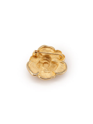 Rose Rhinestone Brooch