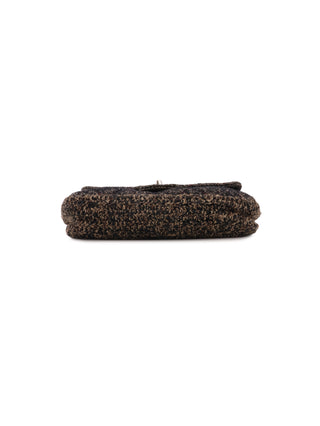 Tweed Single Flap Shoulder Bag