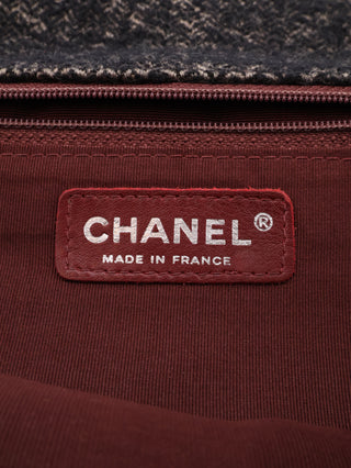 Tweed Single Flap Shoulder Bag
