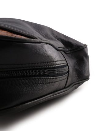 Two-Tone Business Shoulder Bag