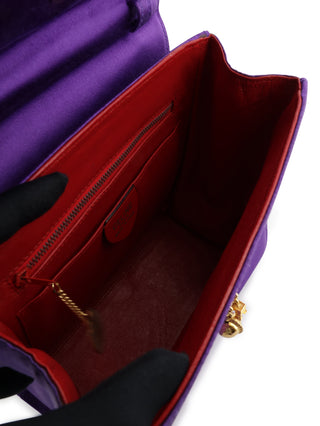 Satin Two-Way Shoulder Bag