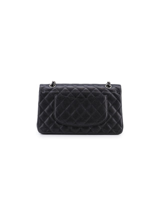 Classic Caviar Double Flap 25 Shoulder Bag
