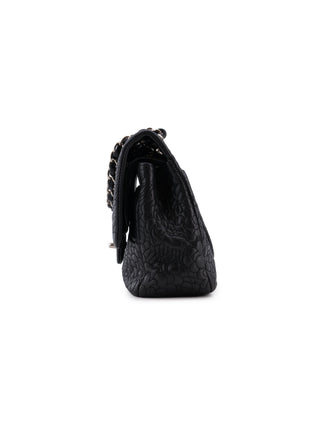 Camellia Embossed Classic Flap
