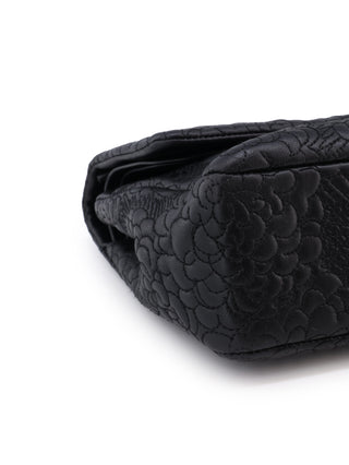 Camellia Embossed Classic Flap