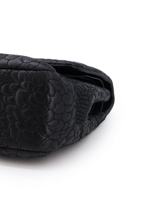 Camellia Embossed Classic Flap