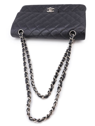 Classic Caviar Double Flap 25 Shoulder Bag
