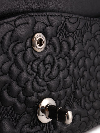 Camellia Embossed Classic Flap