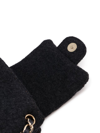 Trapezoid Snap Flap Bag