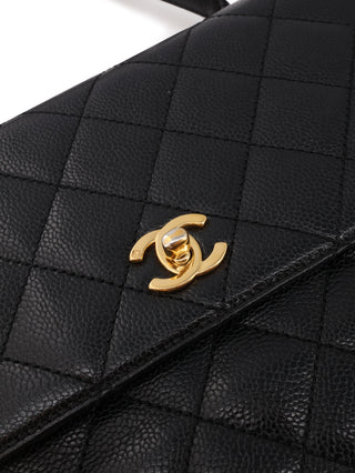 CC Top Handle Flap Bag