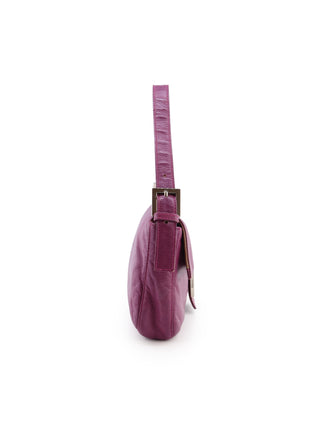 Colorblock Baguette Shoulder Bag