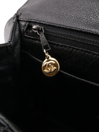 CC Top Handle Flap Bag