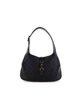 GG Jackie Canvas Medium Shoulder Bag
