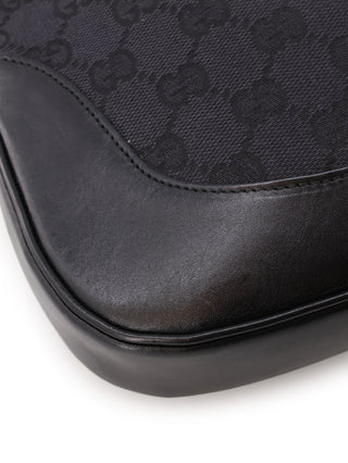 GG Jackie Canvas Medium Shoulder Bag