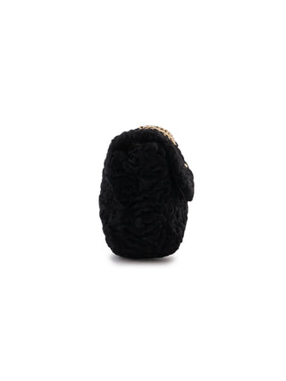 Persian Lamb Flap Shoulder Bag