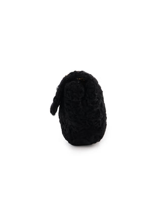 Persian Lamb Flap Shoulder Bag