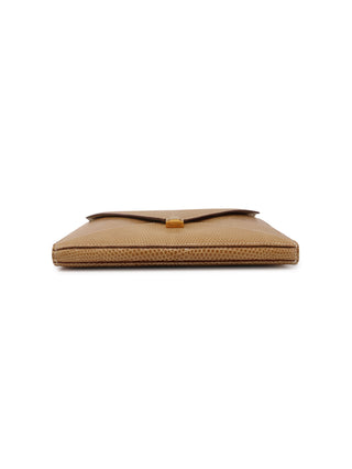 Lizard Envelope Shoulder Bag