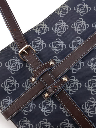 Anagram Buckle Strap Tote Bag